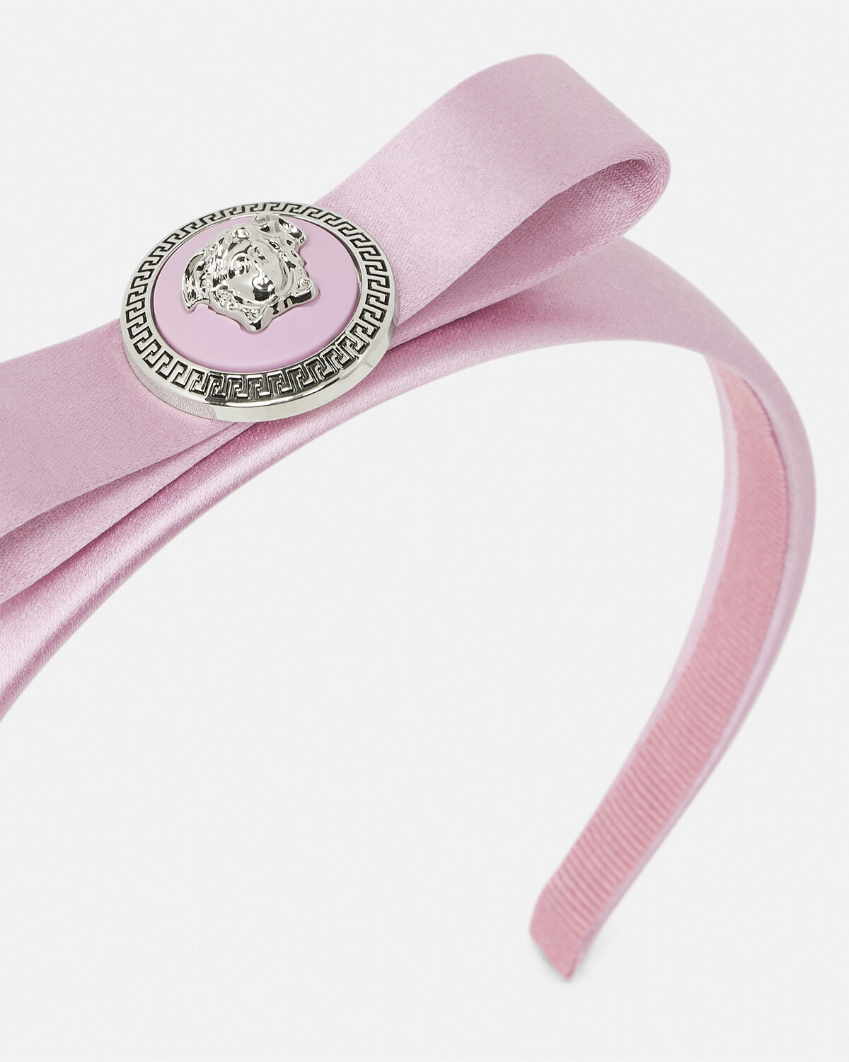 Versace Medusa Headband In Purple