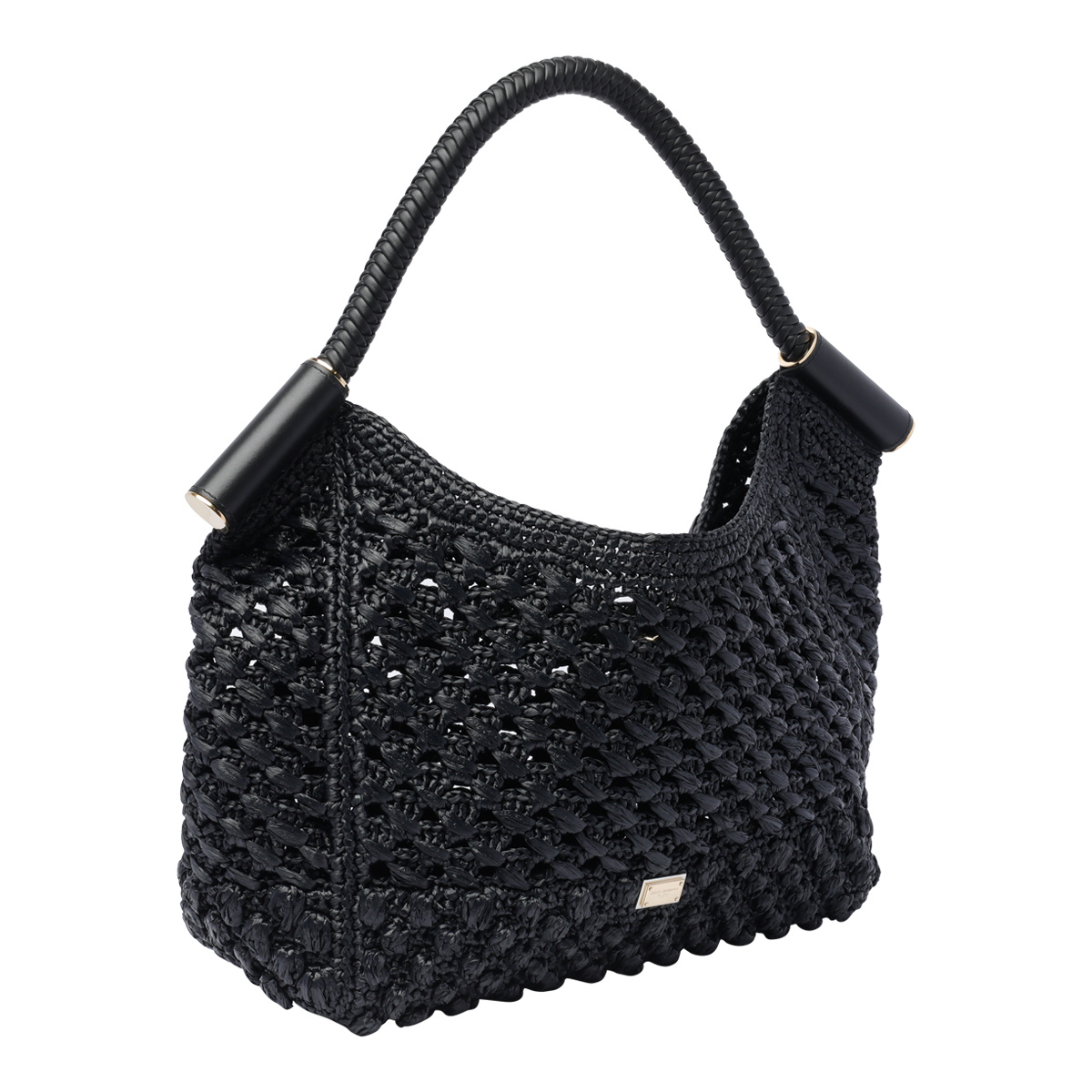 Dolce & Gabbana Women Sicily Crochet Handbag In Black