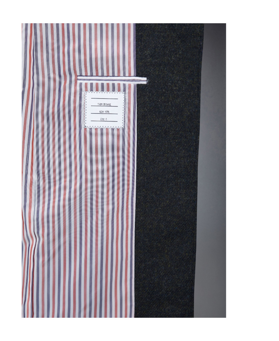 THOM BROWNE CLASSIC CHESTERFIELD OVERCOAT