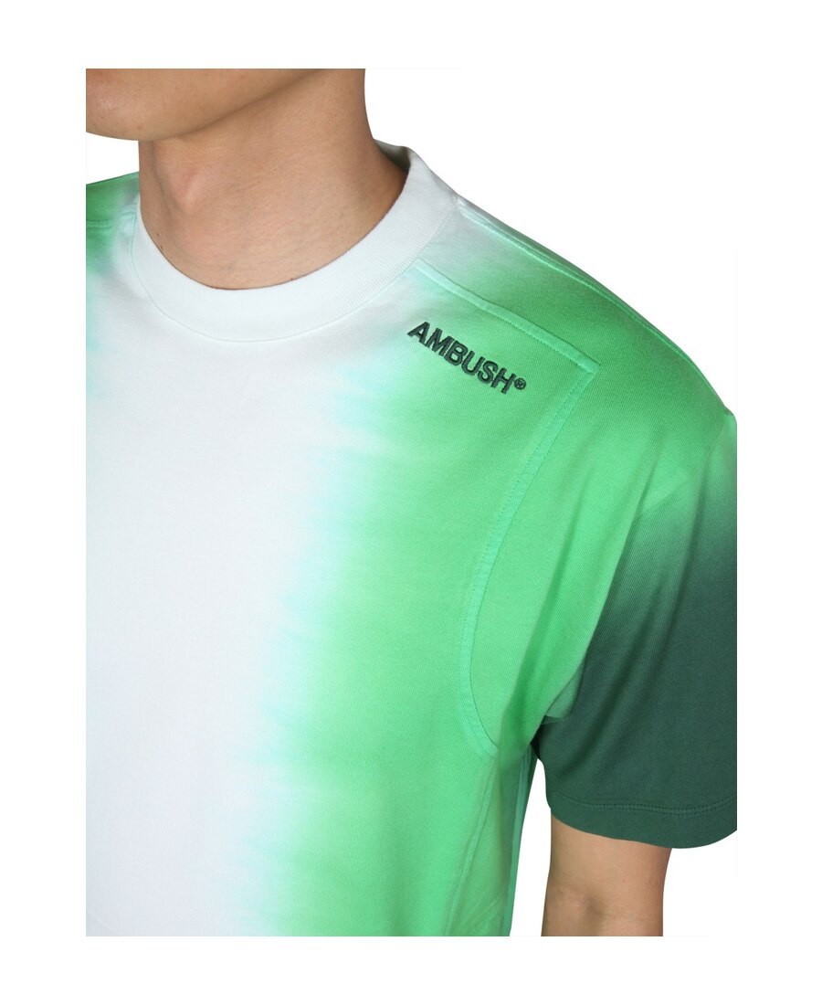 Ambush Short Sleeve Gradient Print T-shirt In Green