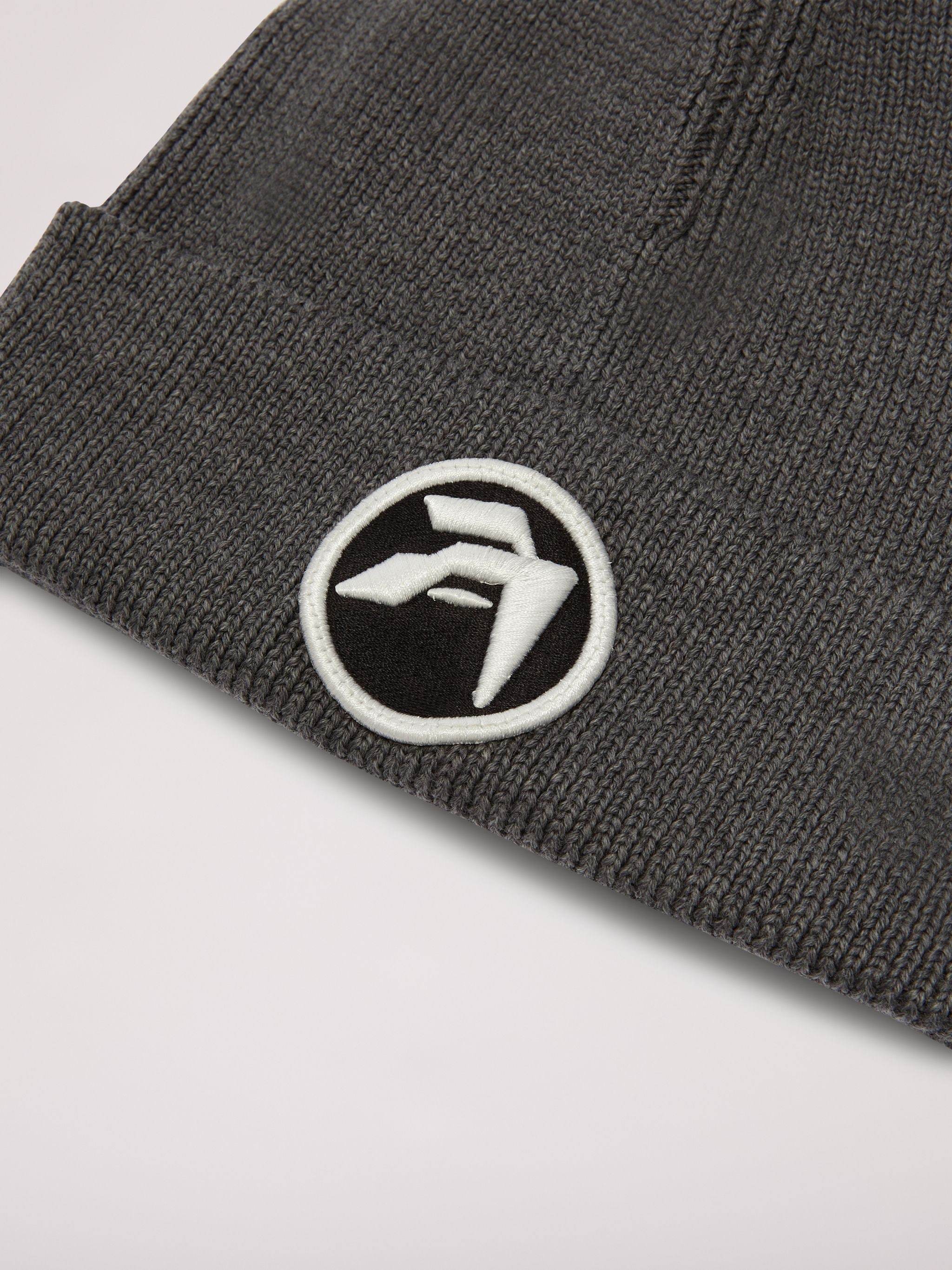 Ambush Logo-embroidered Knitted Beanie In Black