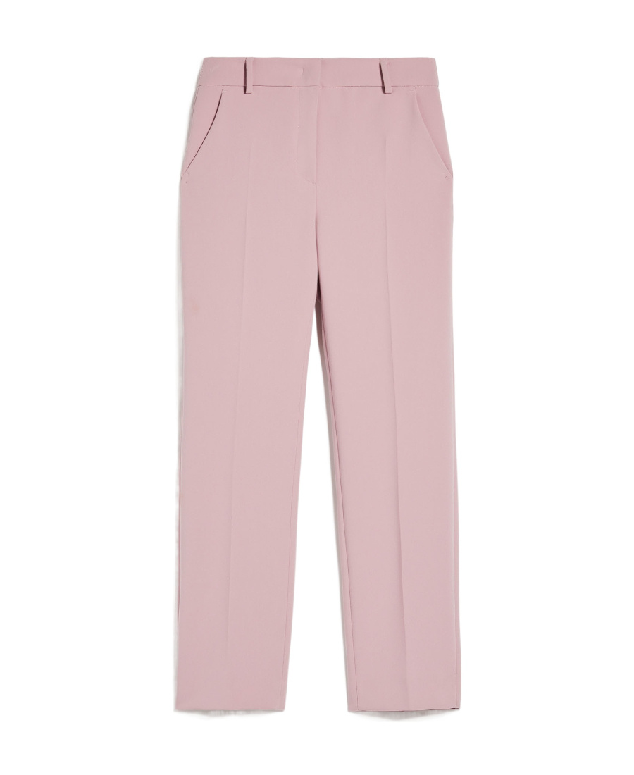 Weekend Max Mara Waistband Loop Casual Pants In Pink