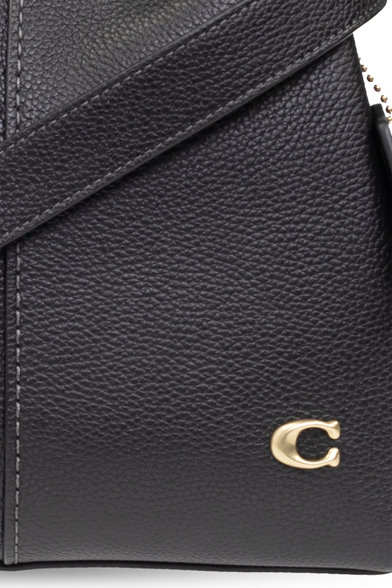 Coach Lana 25 Leather Crossbody Bag In Black