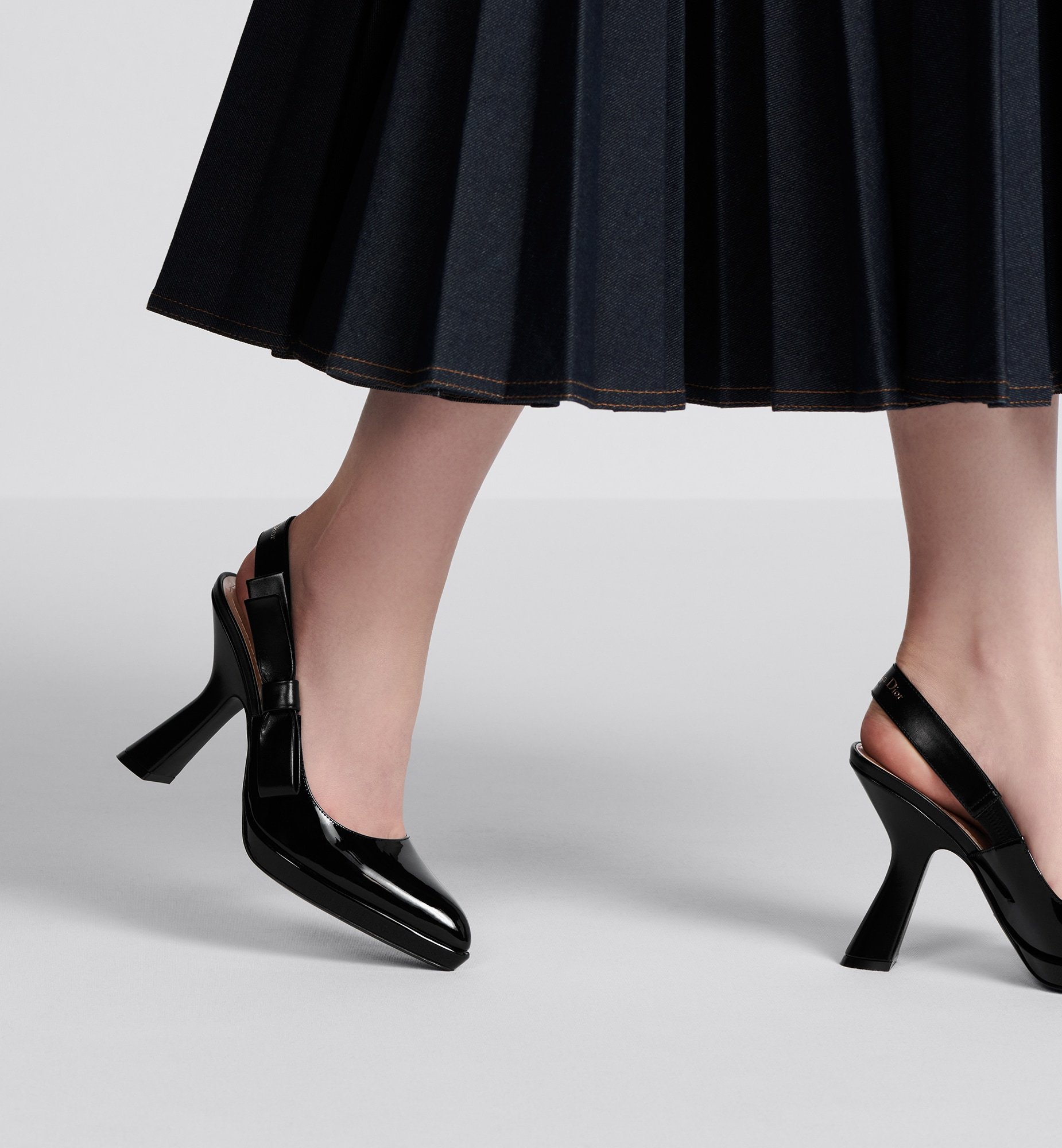 Dior Cusp High-heeled Shoes In Black