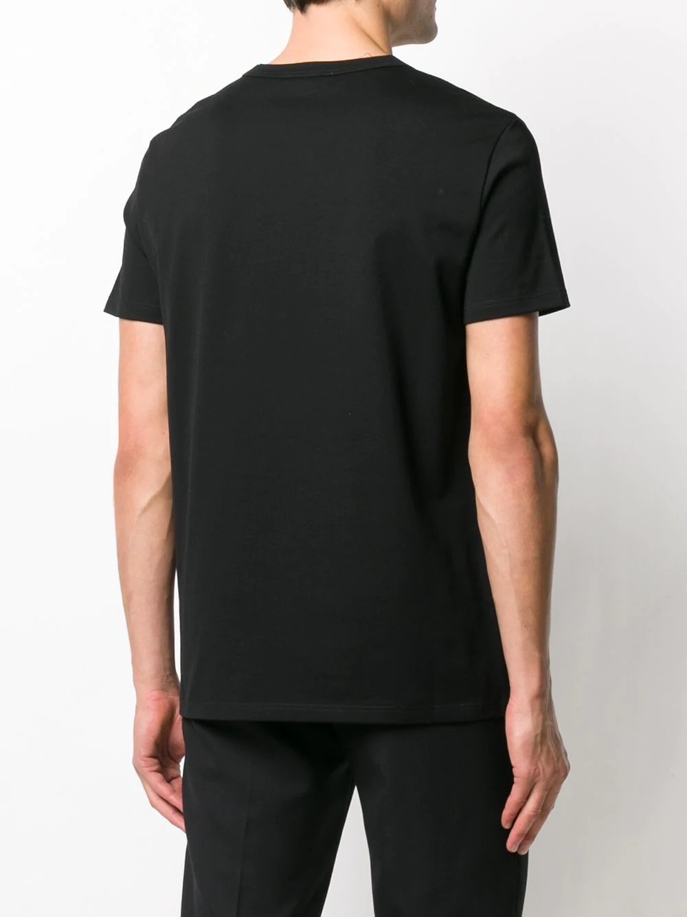 Mcq By Alexander Mcqueen Logo Embroidered T-shirt In Black