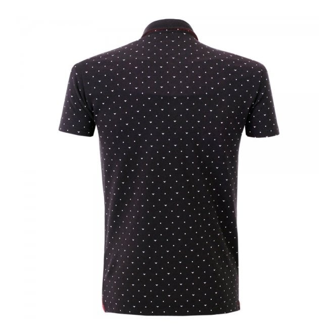 ARMANI JEANS LOGO DETAILS POLO SHIRT