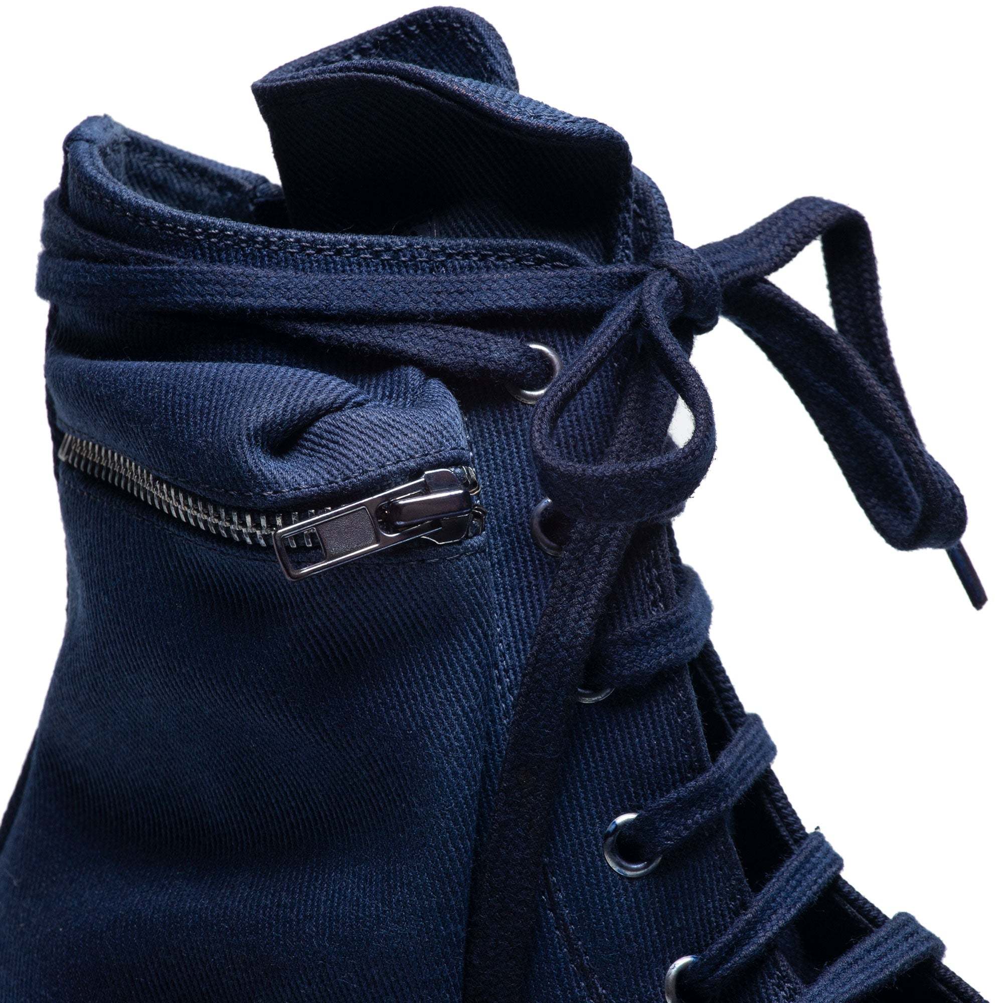 Rick Owens Drkshdw Edfu Cargo High-top Sneakers In Black