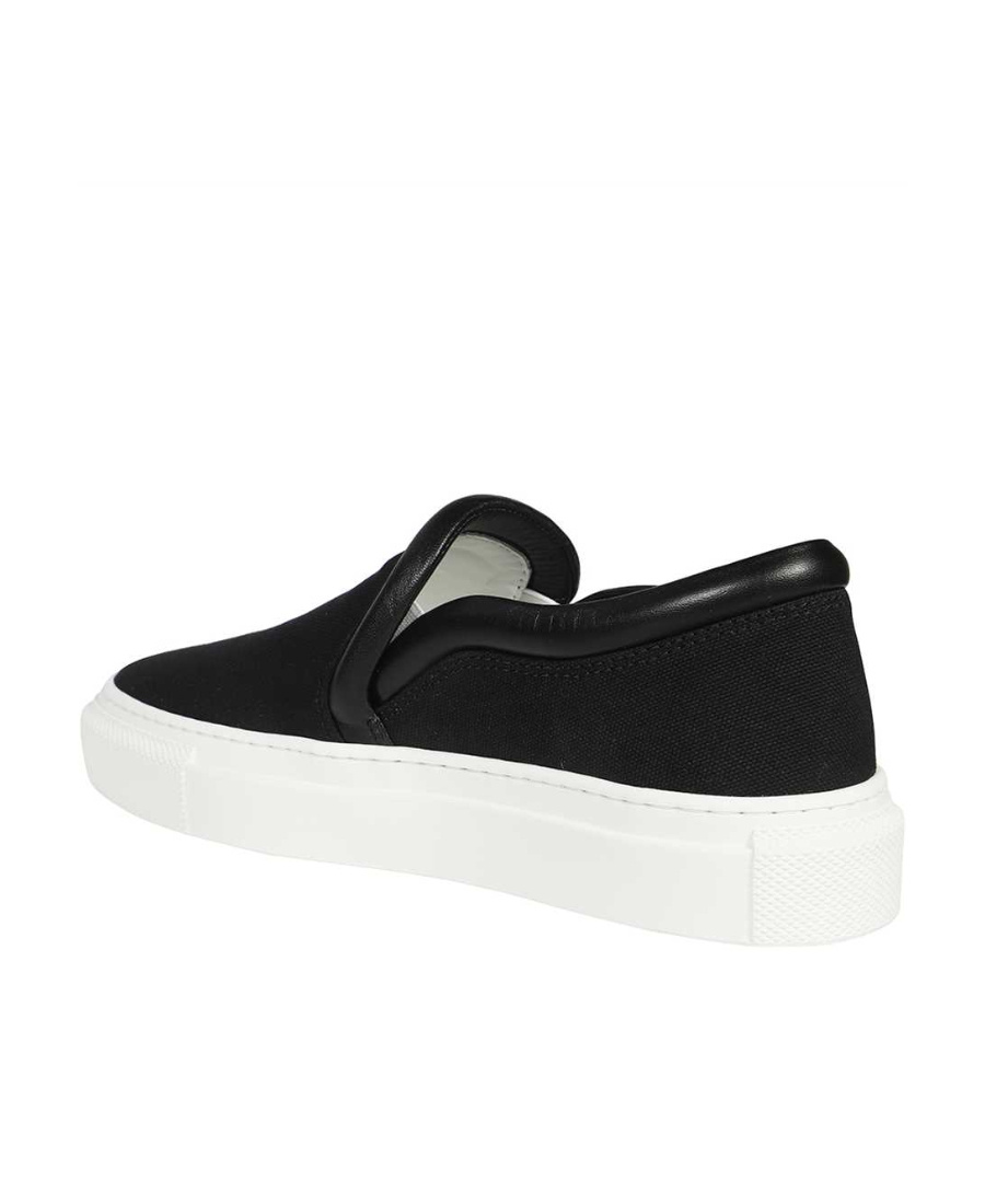 Jw Anderson Logo Low-cut Skate Shoes In Black