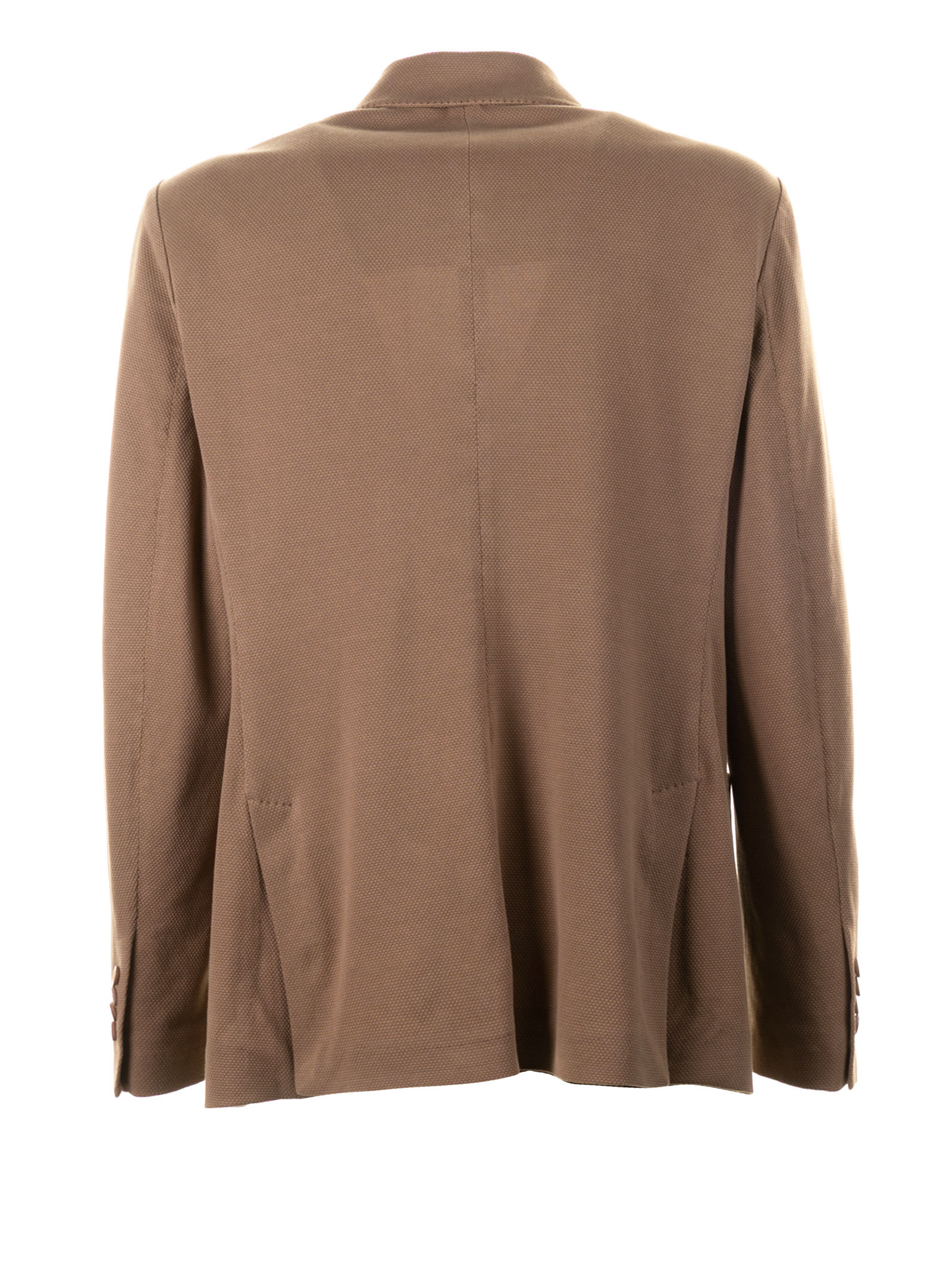 Circolo 1901 Double-breasted Blazer In Brown