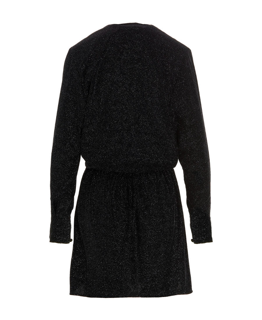 Isabel Marant Étoile Alexane Velvet Dress In Black