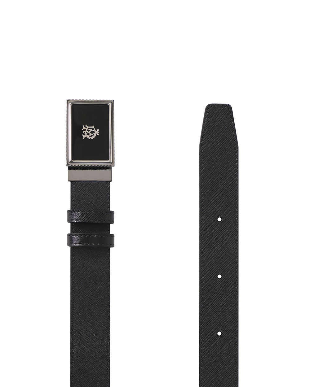 DUNHILL LOGO PIN BUCKLE BELT 