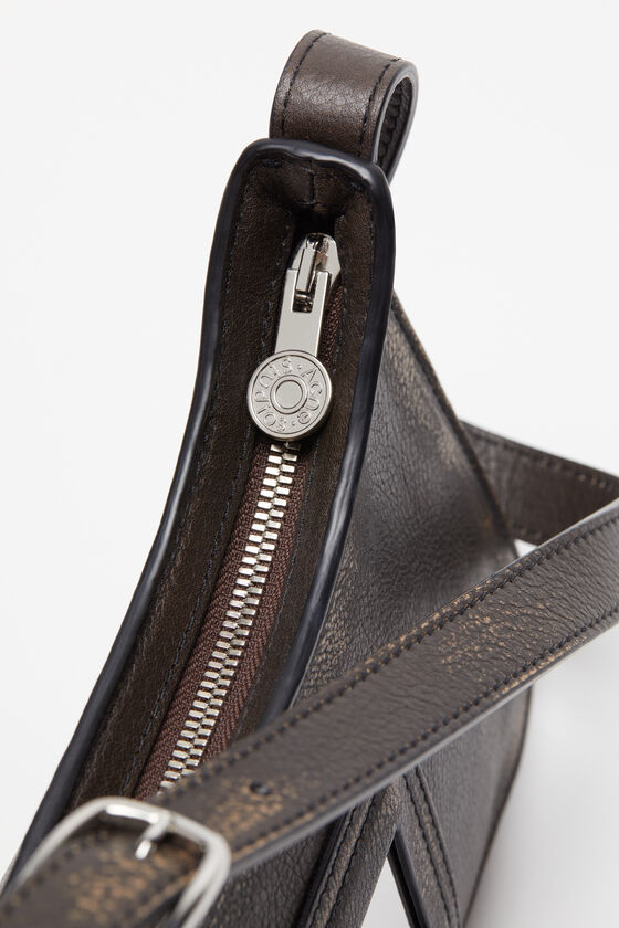 Acne Studios Mini Platt Shoulder Bag In Black