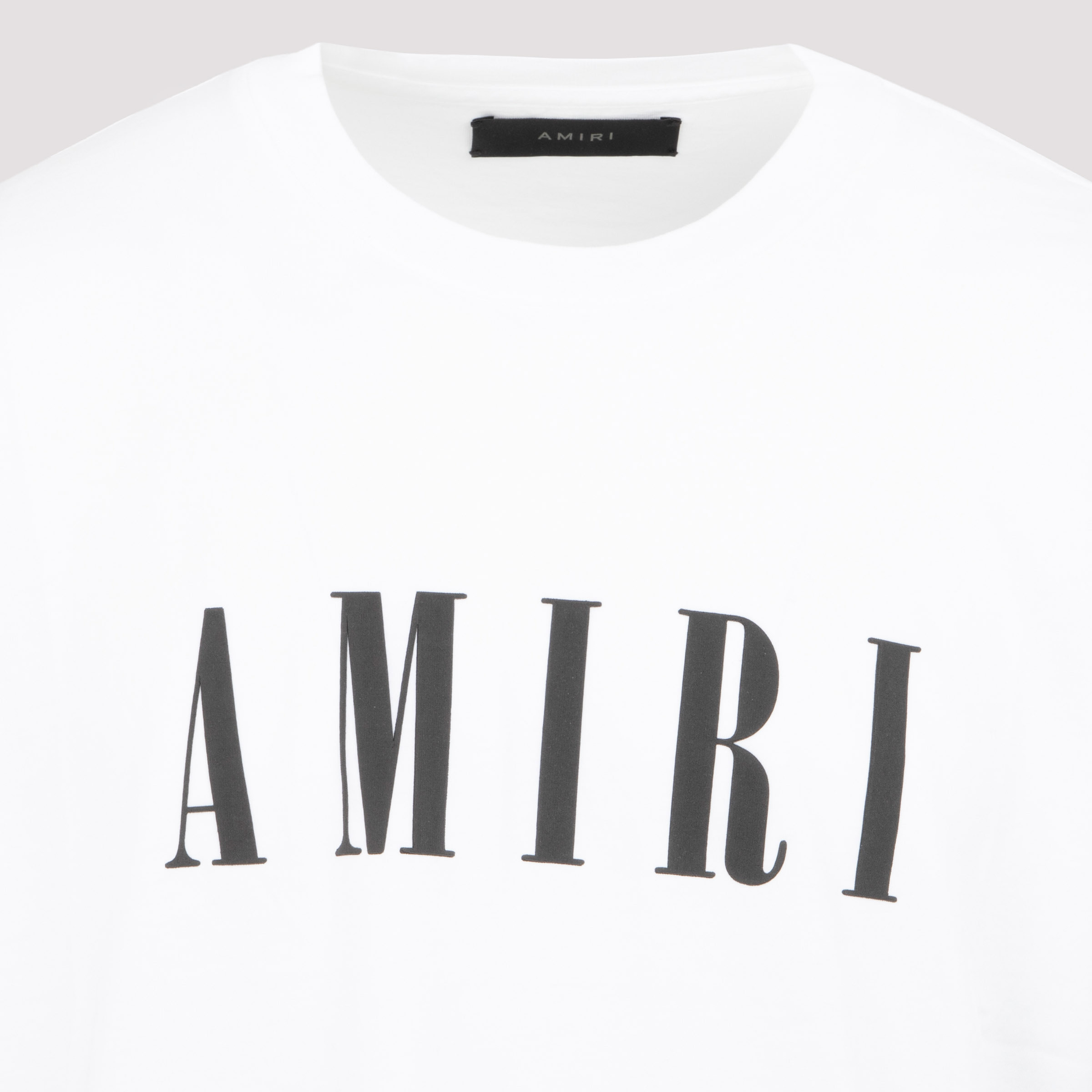 Amiri Core Logo-print Cotton T-shirt In White