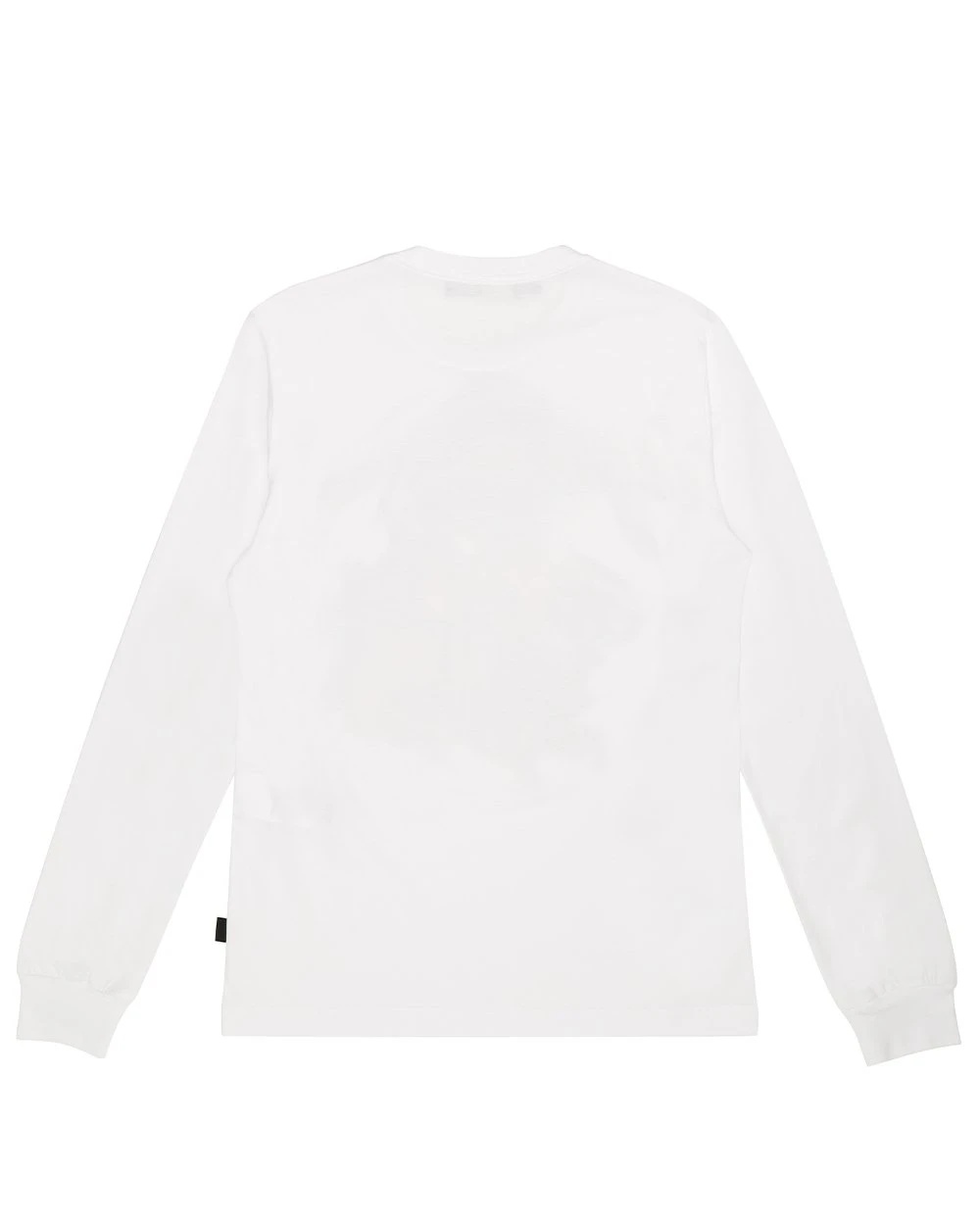 MOSCHINO T-SHIRT WITH ROUND NECK AND LONG SLEEVES
