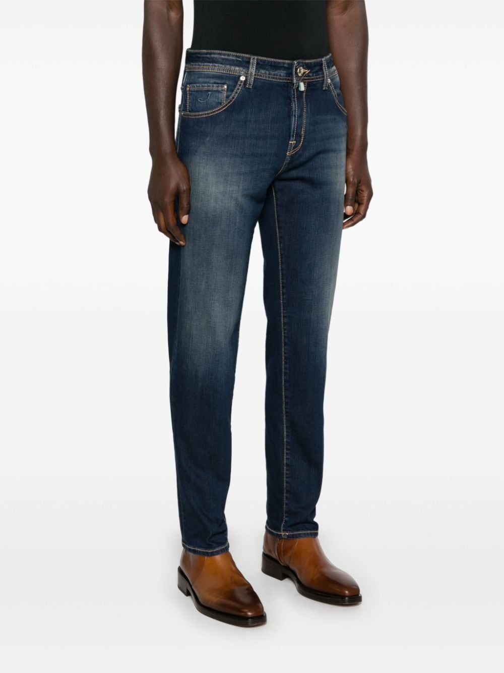 Jacob Cohen Scott Jeans In Black