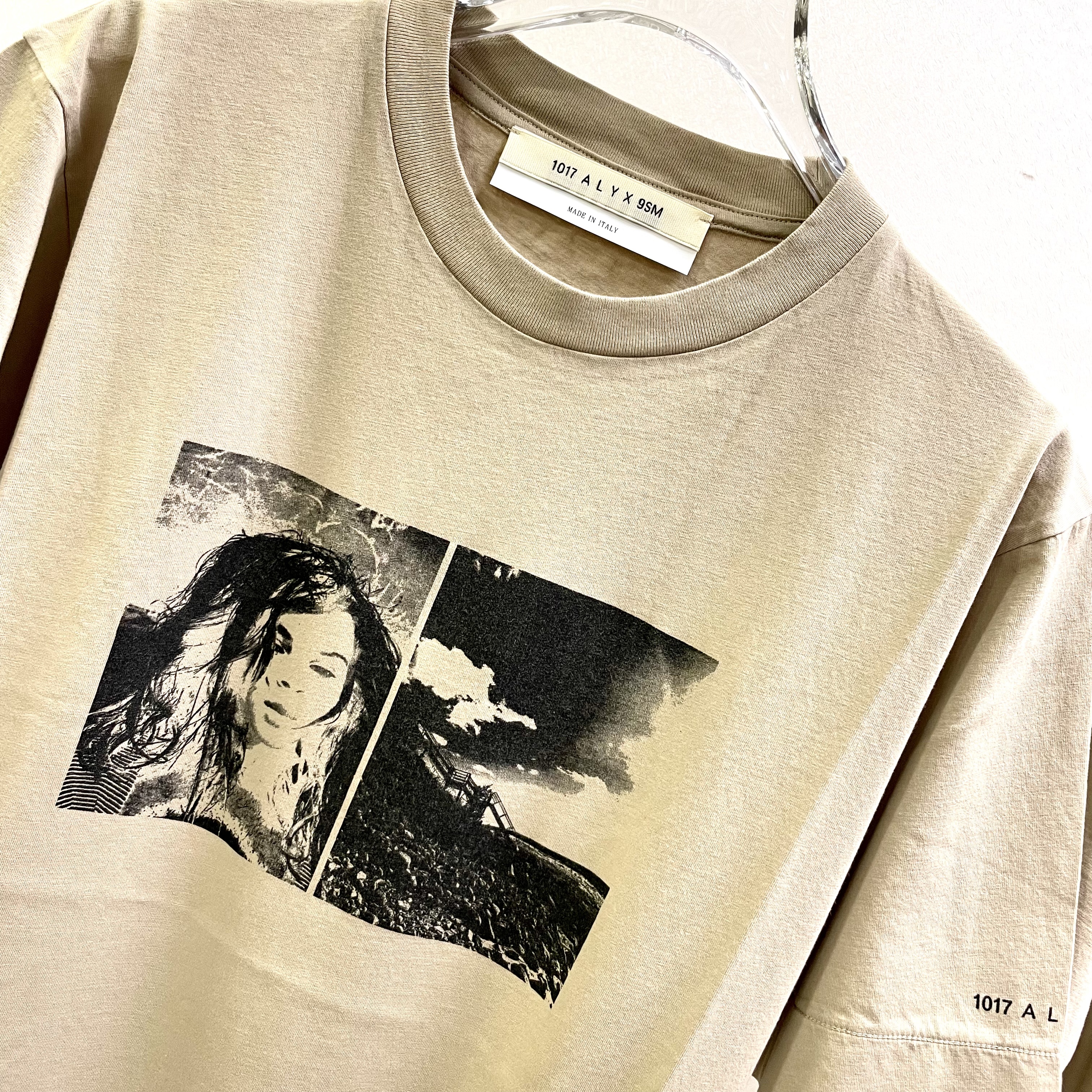 Alyx Portrait Printed Short-sleeved T-shirt In Nude