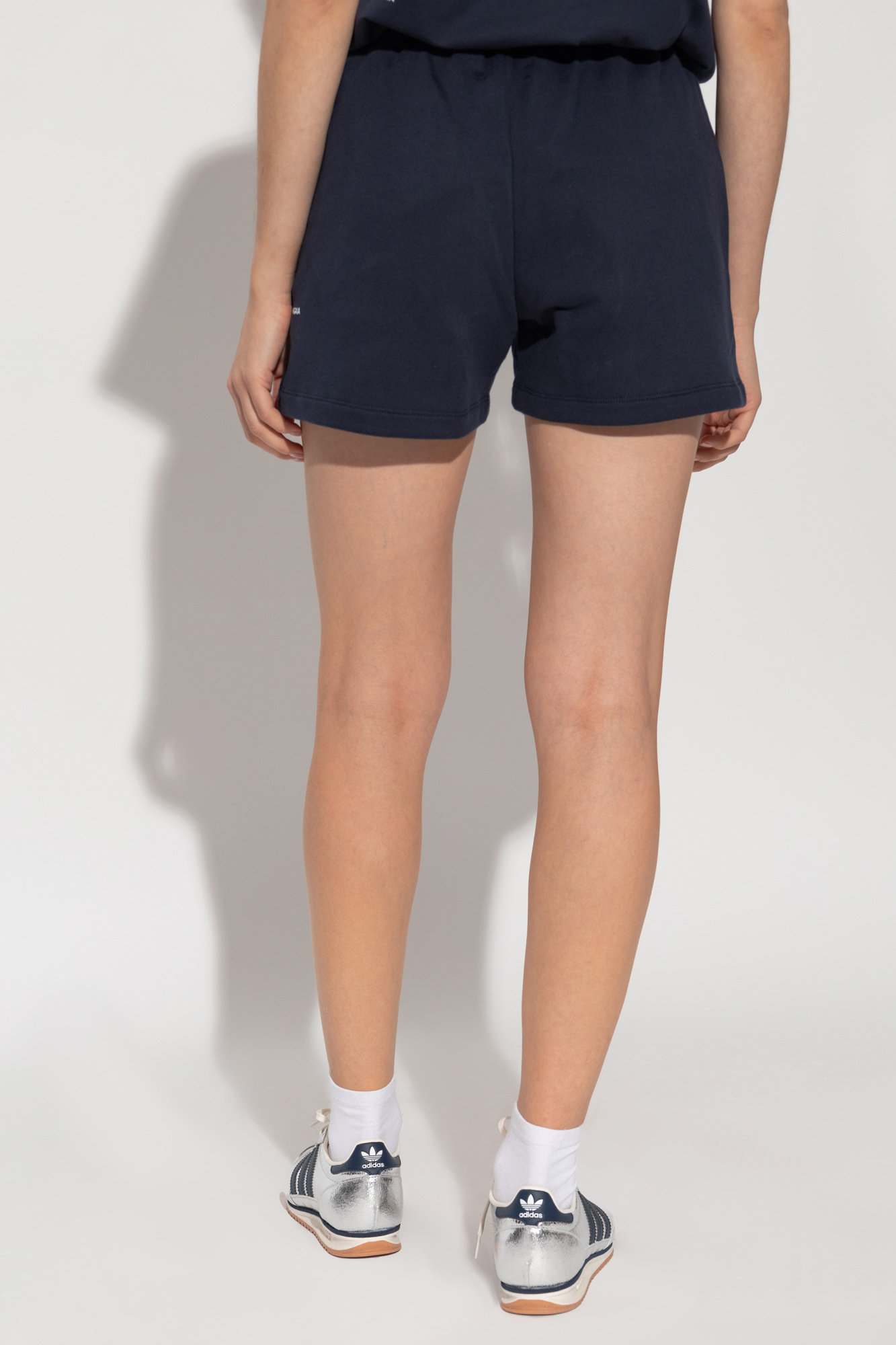 Pangaia Elastic Waist Shorts In Black