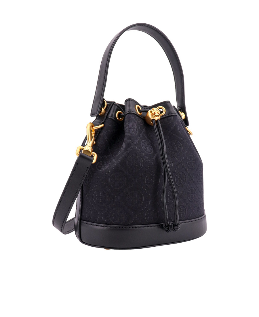 TORY BURCH T MONOGRAM BUCKET BAG