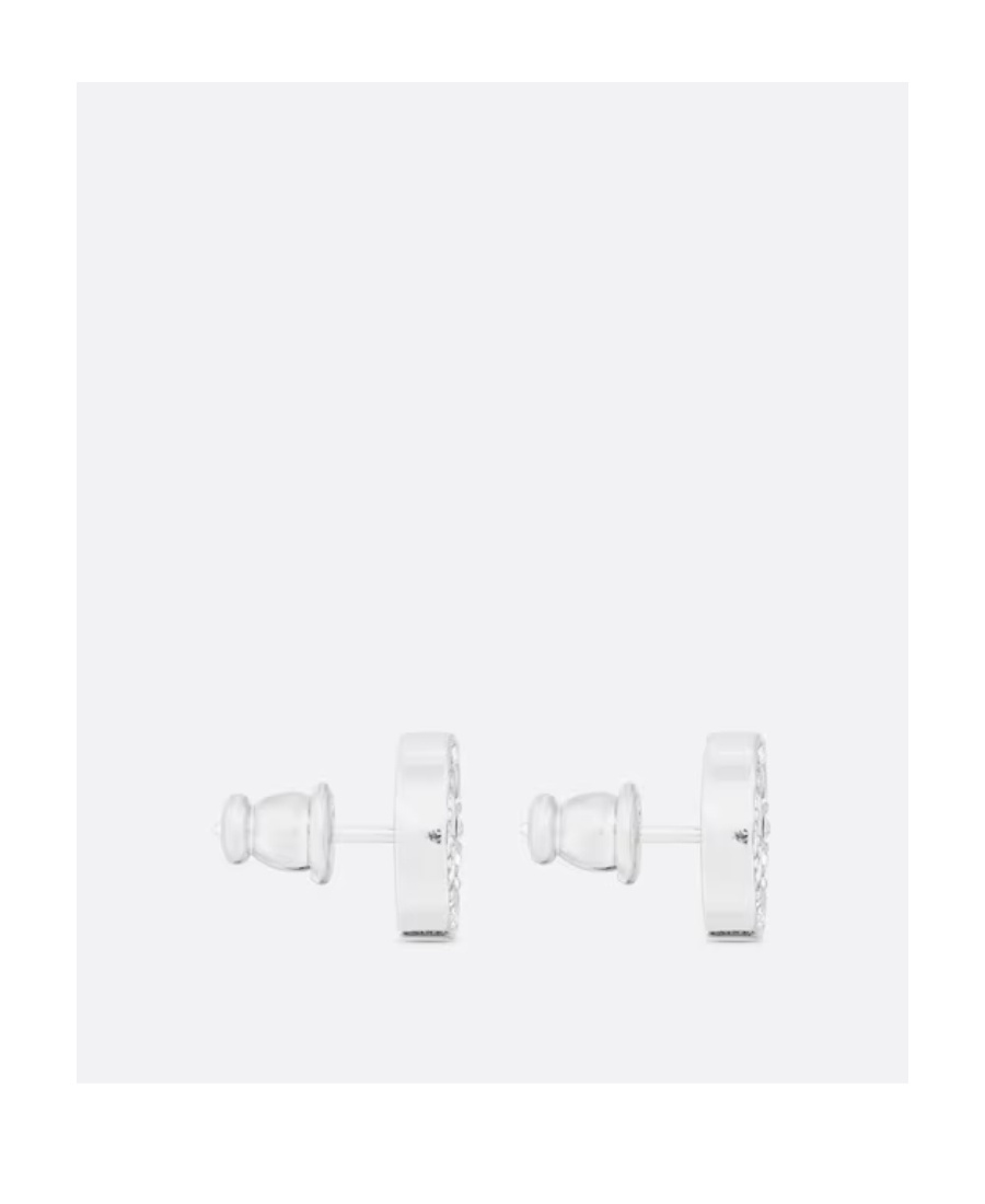 Dior Cd Icon Earring In White