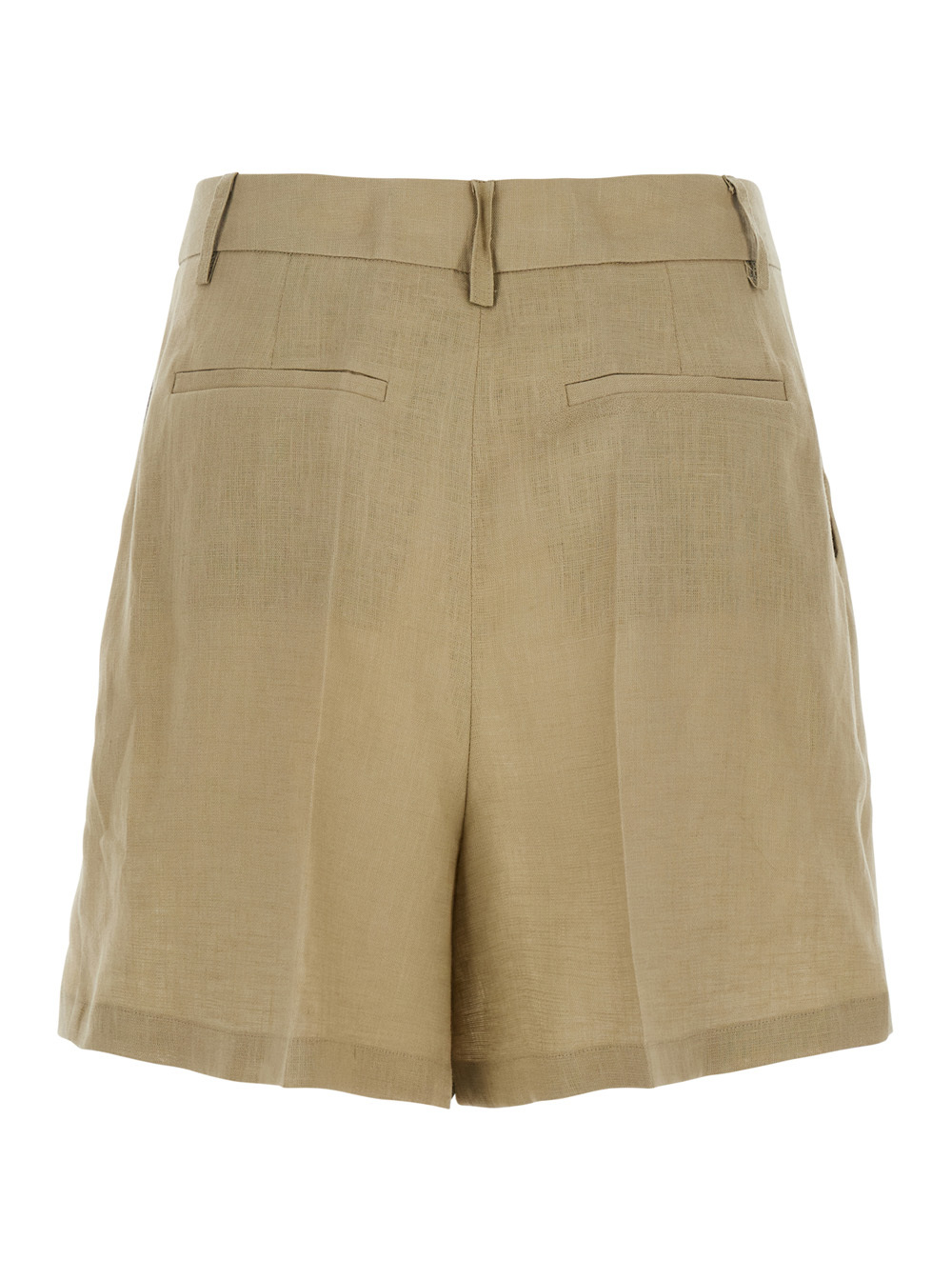 SEMICOUTURE LINEN SHORTS
