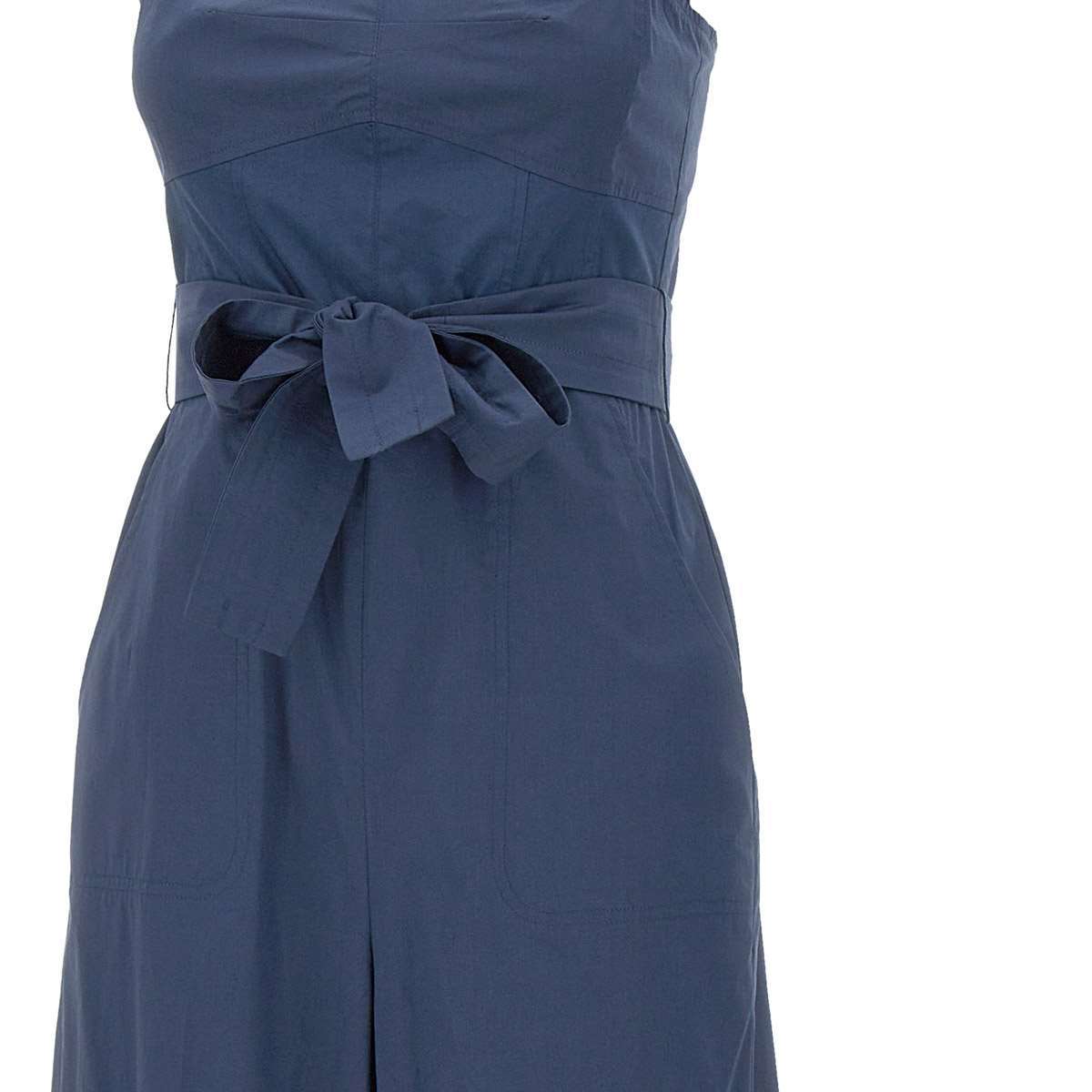 Shop Marella Suspender Jumpsuit In Blue