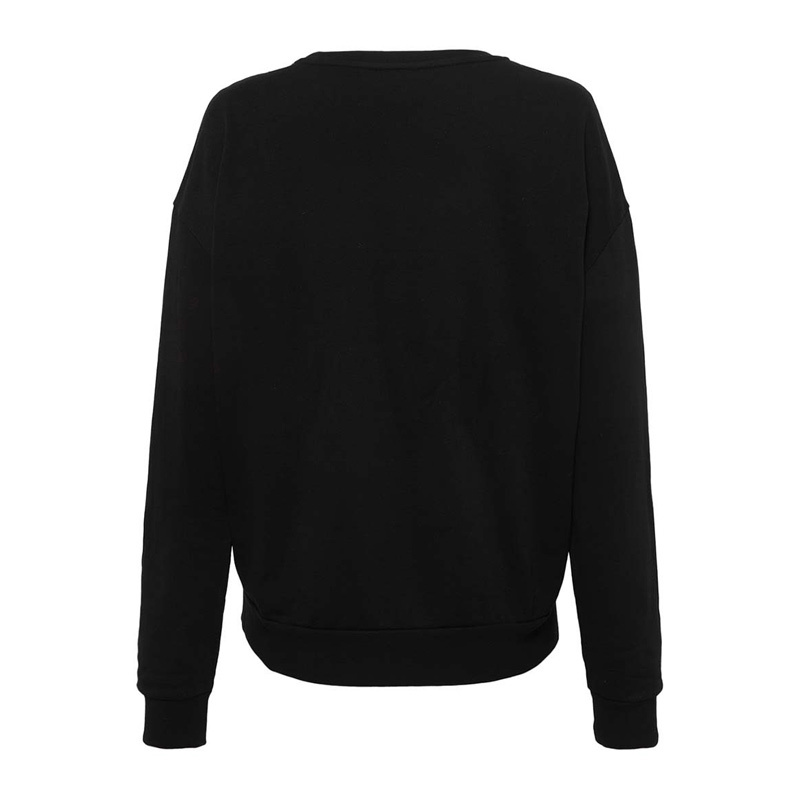 Shop Armani Jeans Logo Sweater In Black