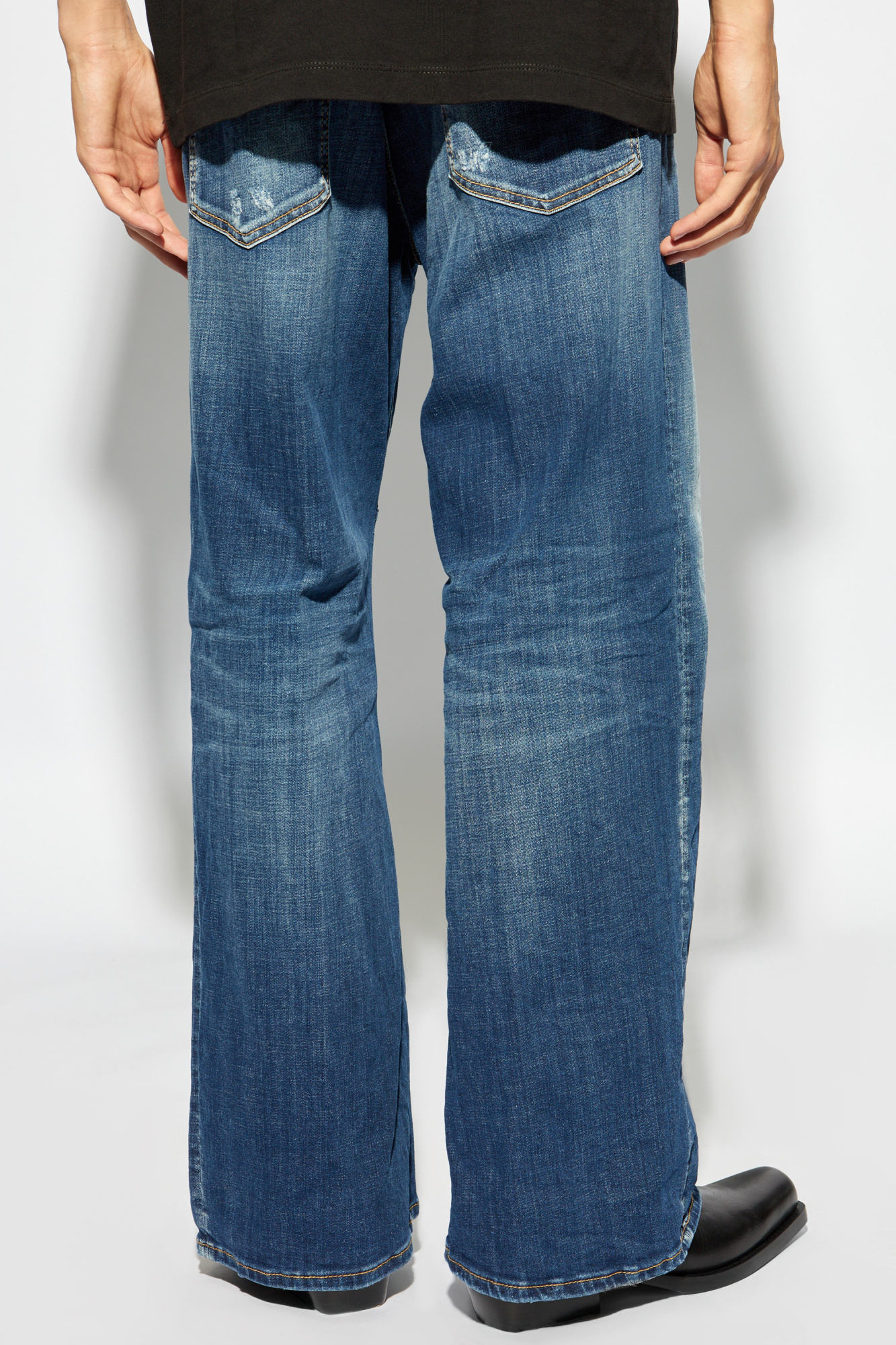 Dsquared2 Eros Loose Jeans In Blue