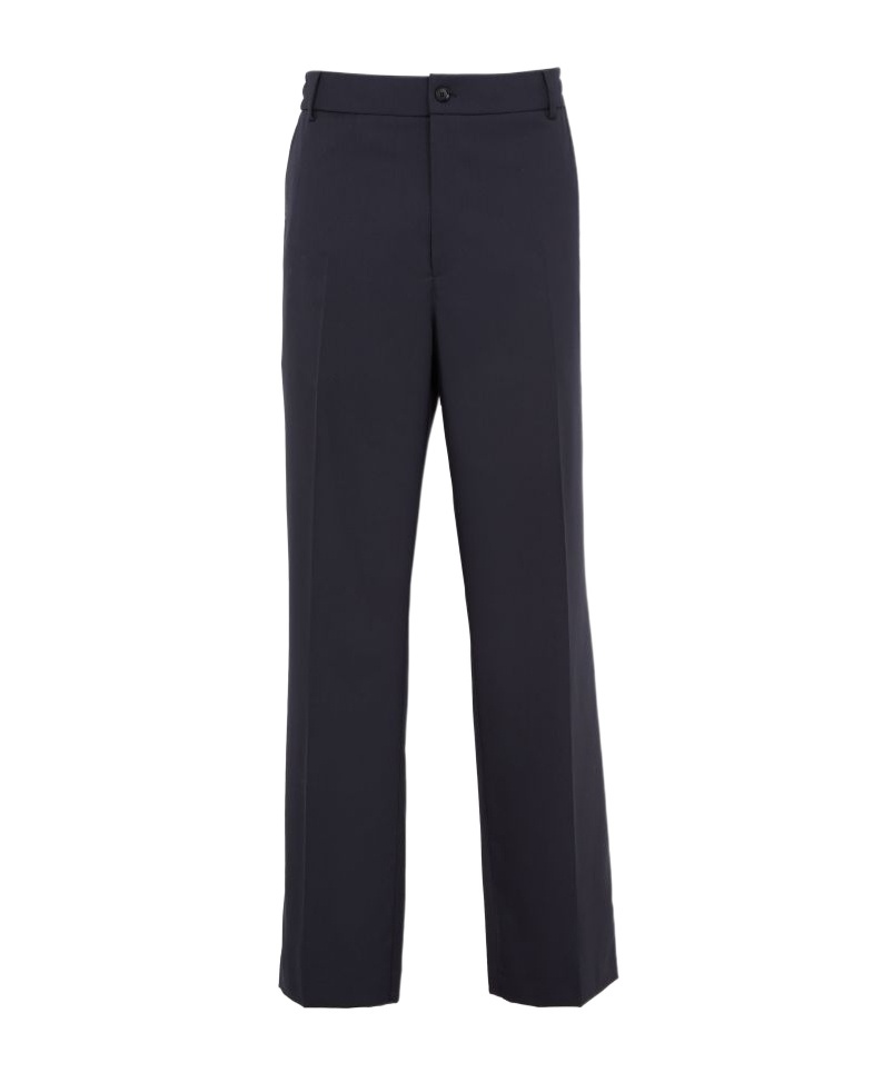 Moncler Waistband Loop Casual Pants In Navy Blue