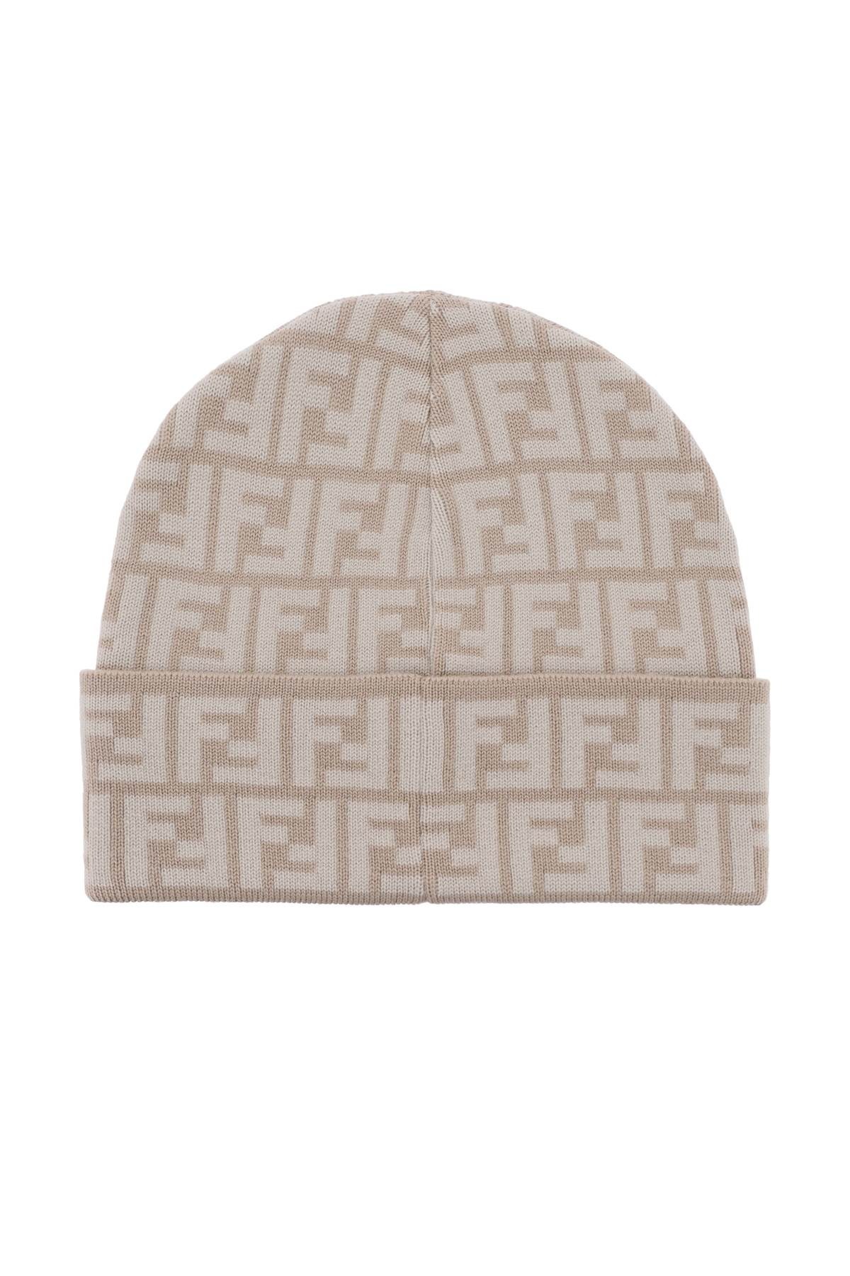 Fendi Logo Hat In Nude