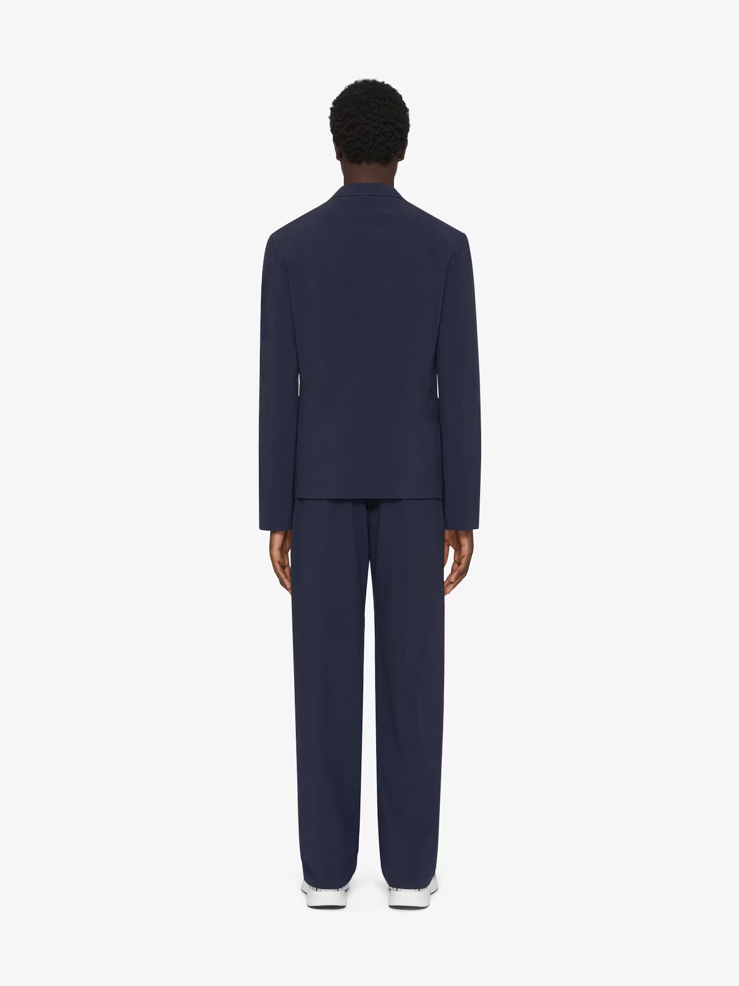 Givenchy Belt-loop Formal Trousers In Blue