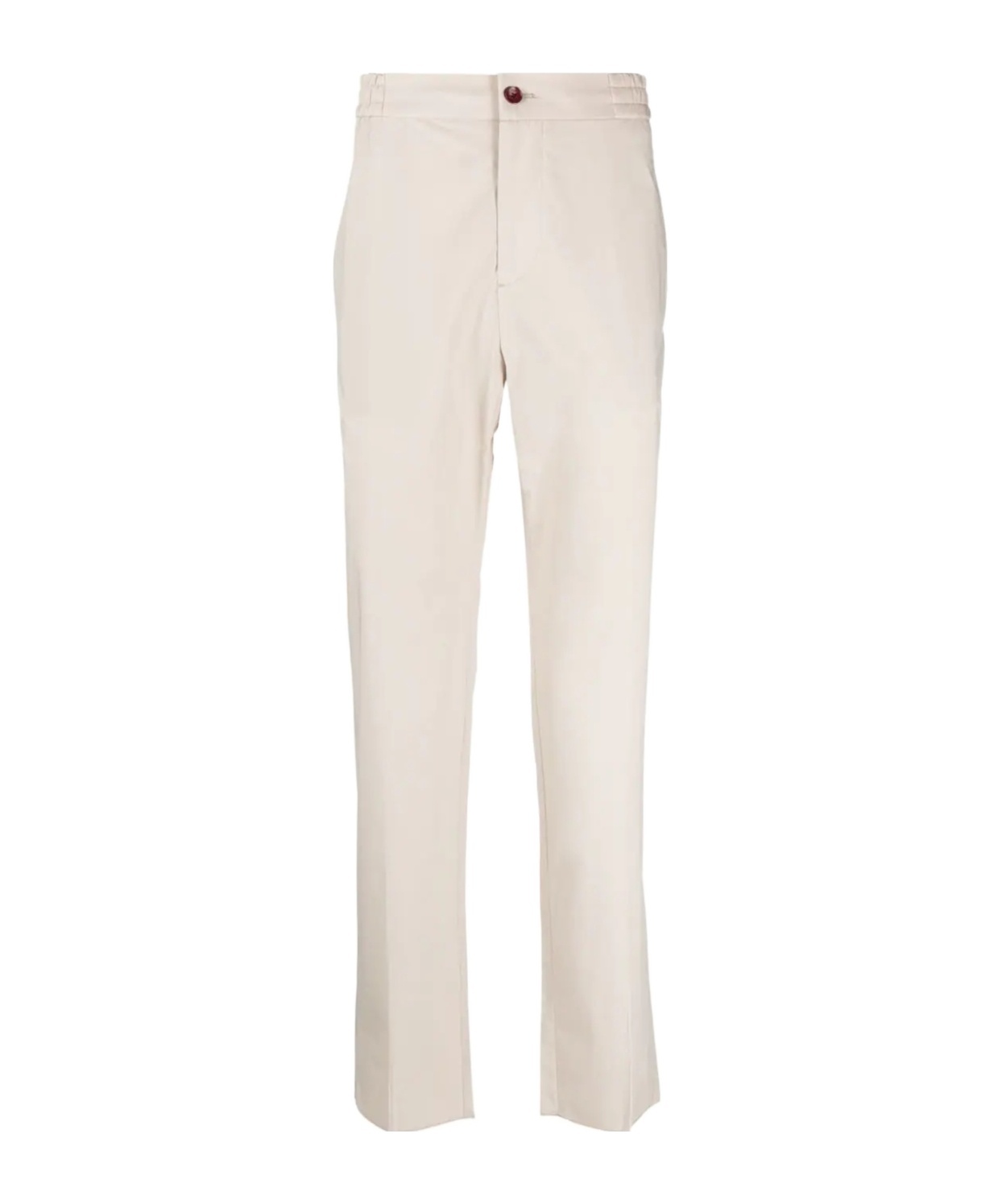 Etro Tailored Jogger Pants With Button Accents In Pink