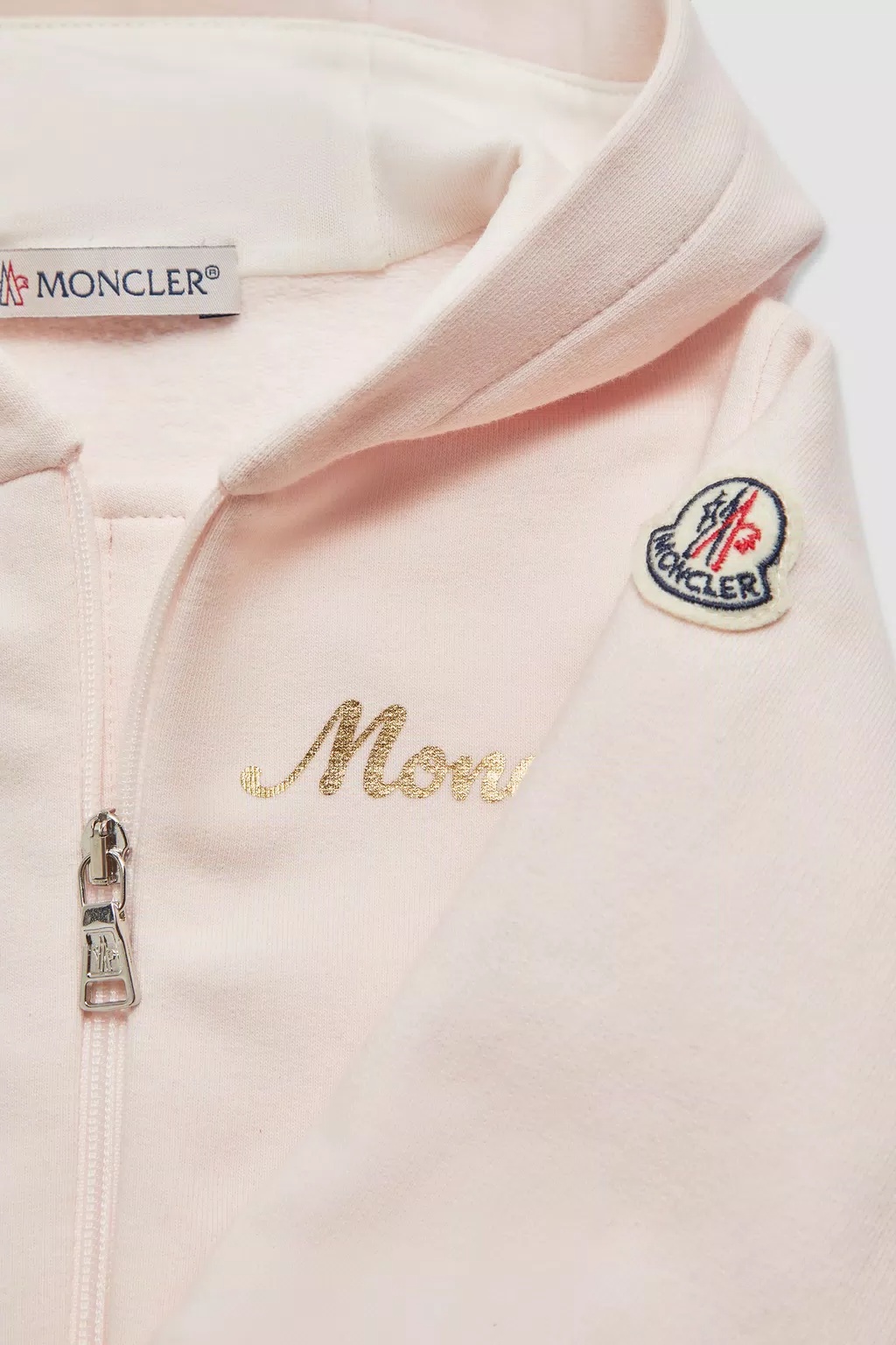 MONCLER MONCLER ENFANT LOGO-PATCH TWO-PIECE SUIT