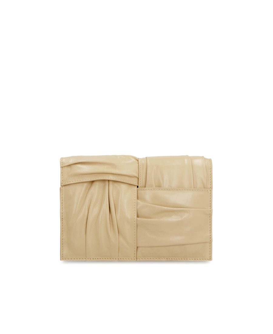 Bottega Veneta Mini Cassette Crossbody Bag In Nude