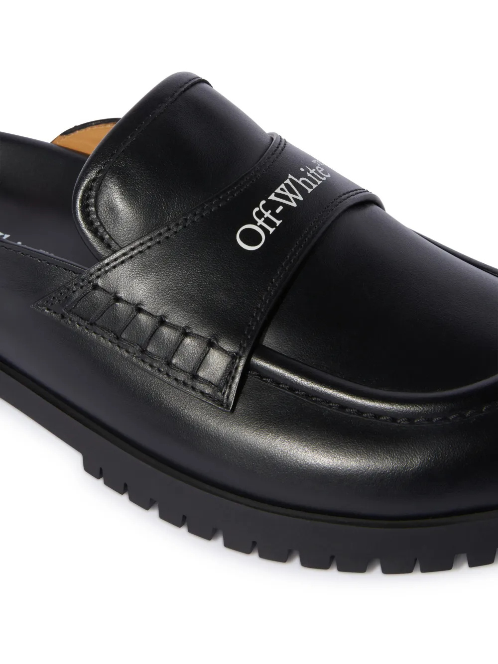 Off-white Chicago Slippers In Black