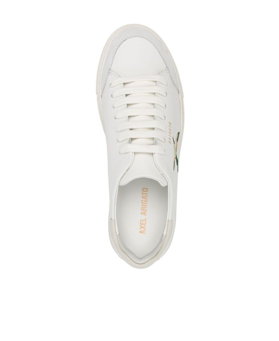 Axel Arigato Clean 90 B Bird Sneakers In White Leather In White