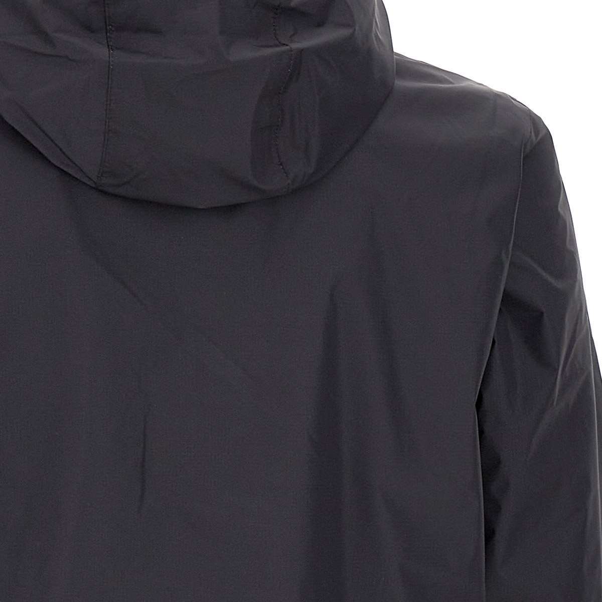 K-way K Way Le Vrai Claude 3.0 Warm Black Waterproof Jacket In Black