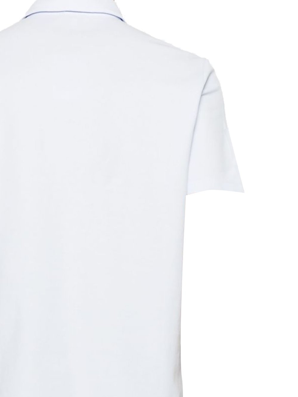 Altea Piqué Polo Shirt In Light Blue