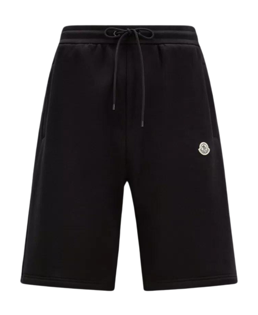 Moncler X Fragment Logo-print Track Shorts In Black