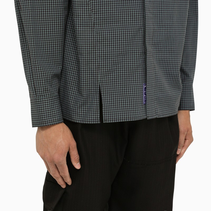Ader Error Long-sleeved Shirt In Black