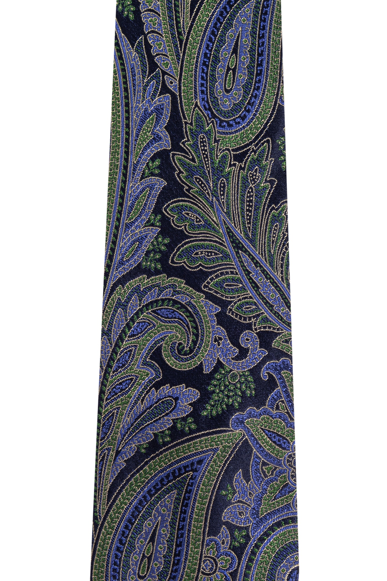 Etro Patterned Tie In Gray