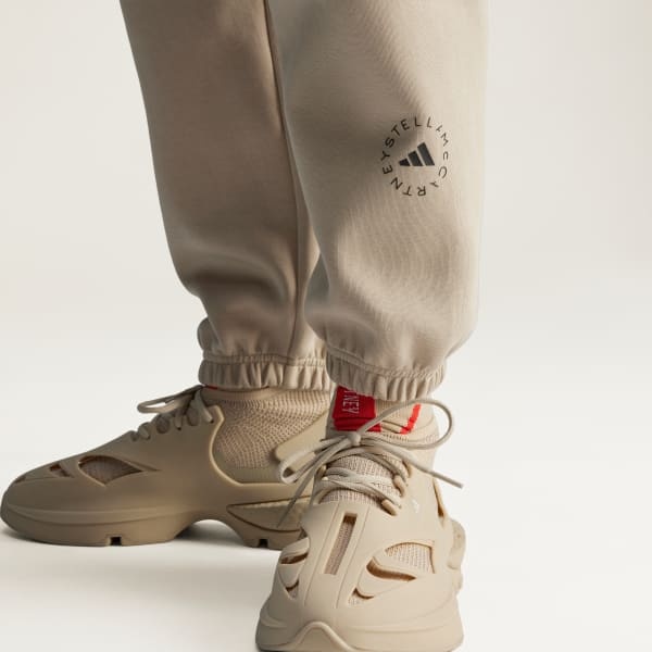 Adidas By Stella Mccartney Loose Sweatpants In Nude
