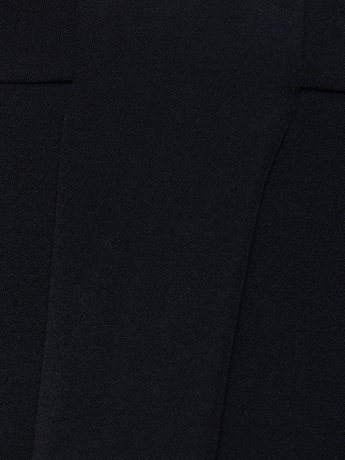 BALMAIN BELT-LOOP CASUAL PANTS 