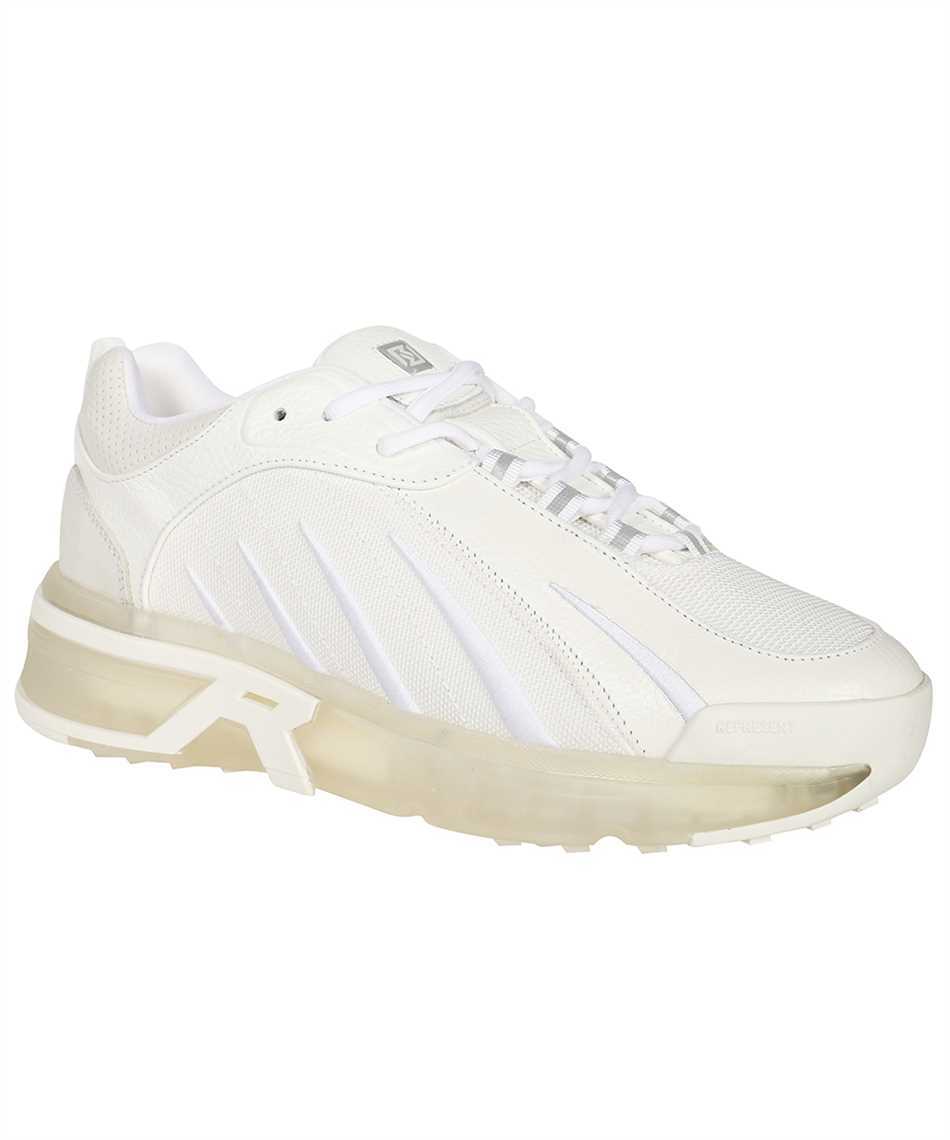 Represent Viper Panelled Sneakers In White