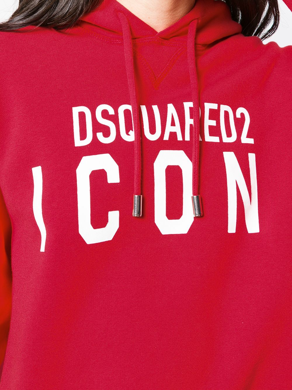 DSQUARED2 ICON PRINT HOODIE
