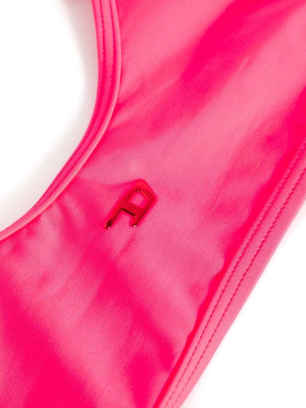 DIESEL NALA LOGO-APPLIQUÉ BIKINI TOP 