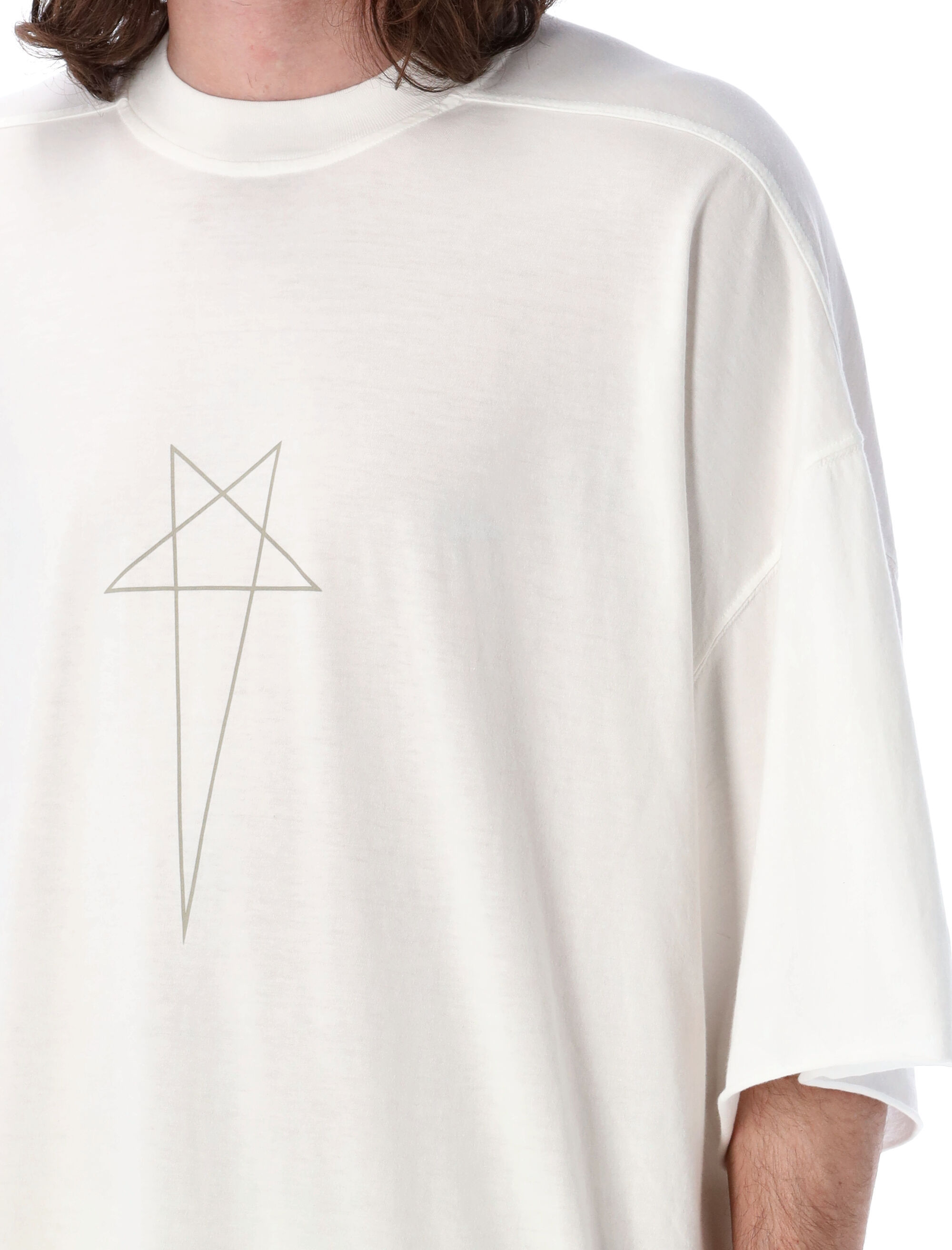 Shop Rick Owens Drkshdw Short-sleeved T-shirt In White