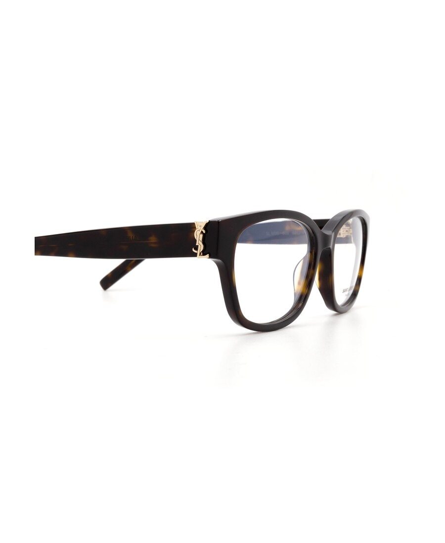 Saint Laurent Logo Flat Mirror In Black