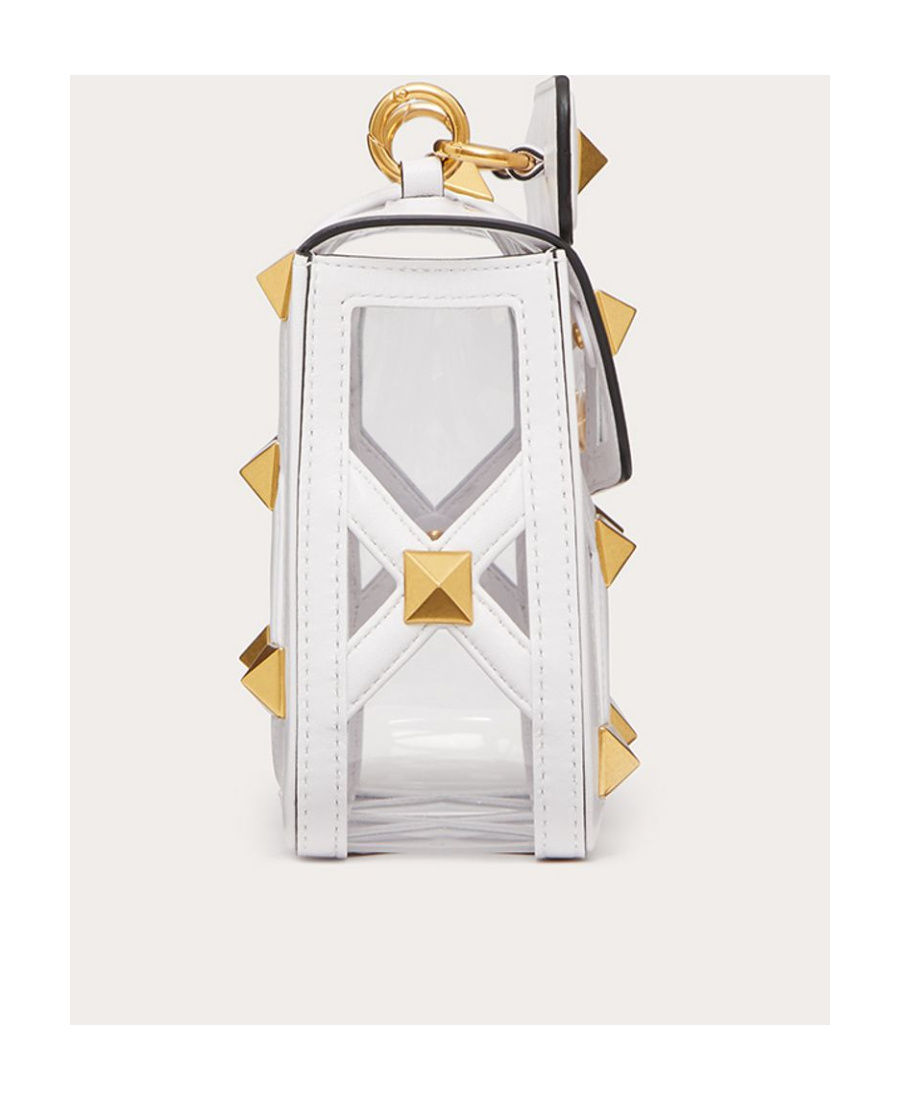 VALENTINO GARAVANI VALENTINO GARAVANI ROMAN STUD FOLDOVER TOP SHOULDER BAG