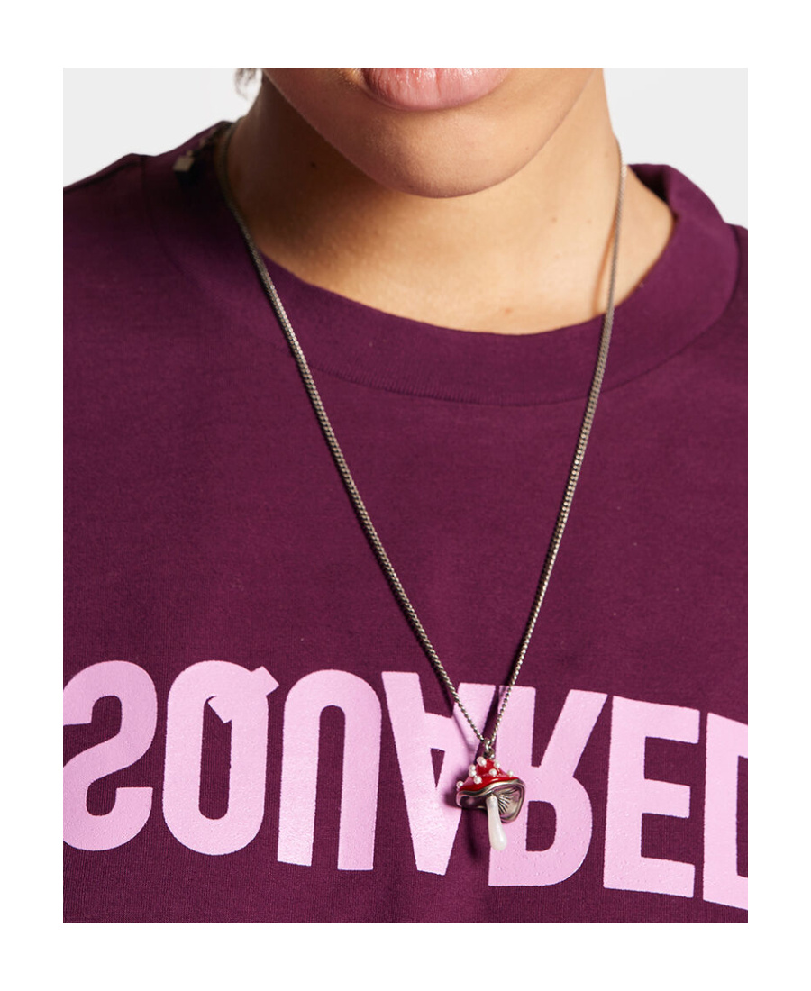 Dsquared2 D2 Reverse Logo-print T-shirt In Red