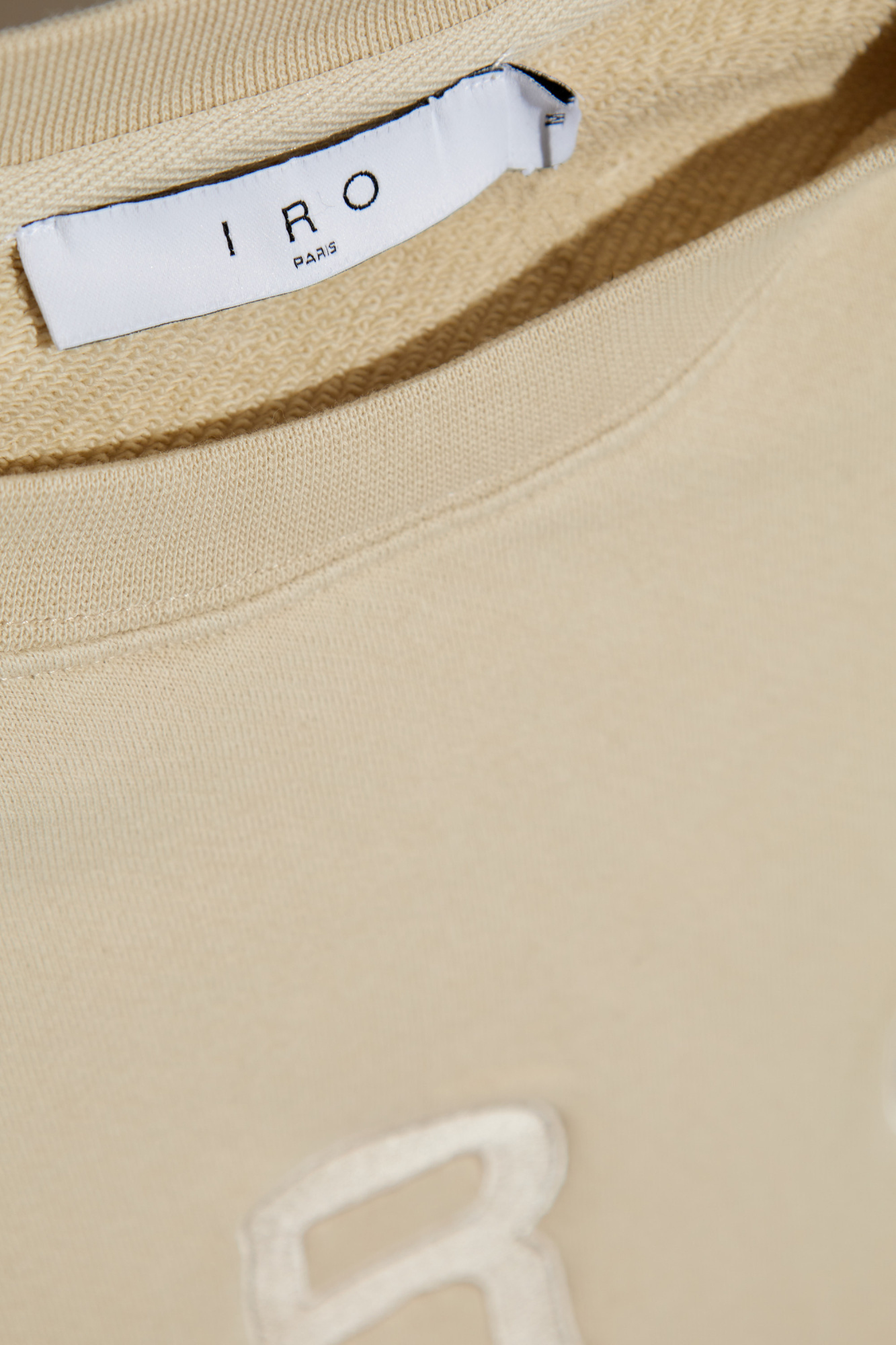 Shop Iro Round-neck Sweater In Nude